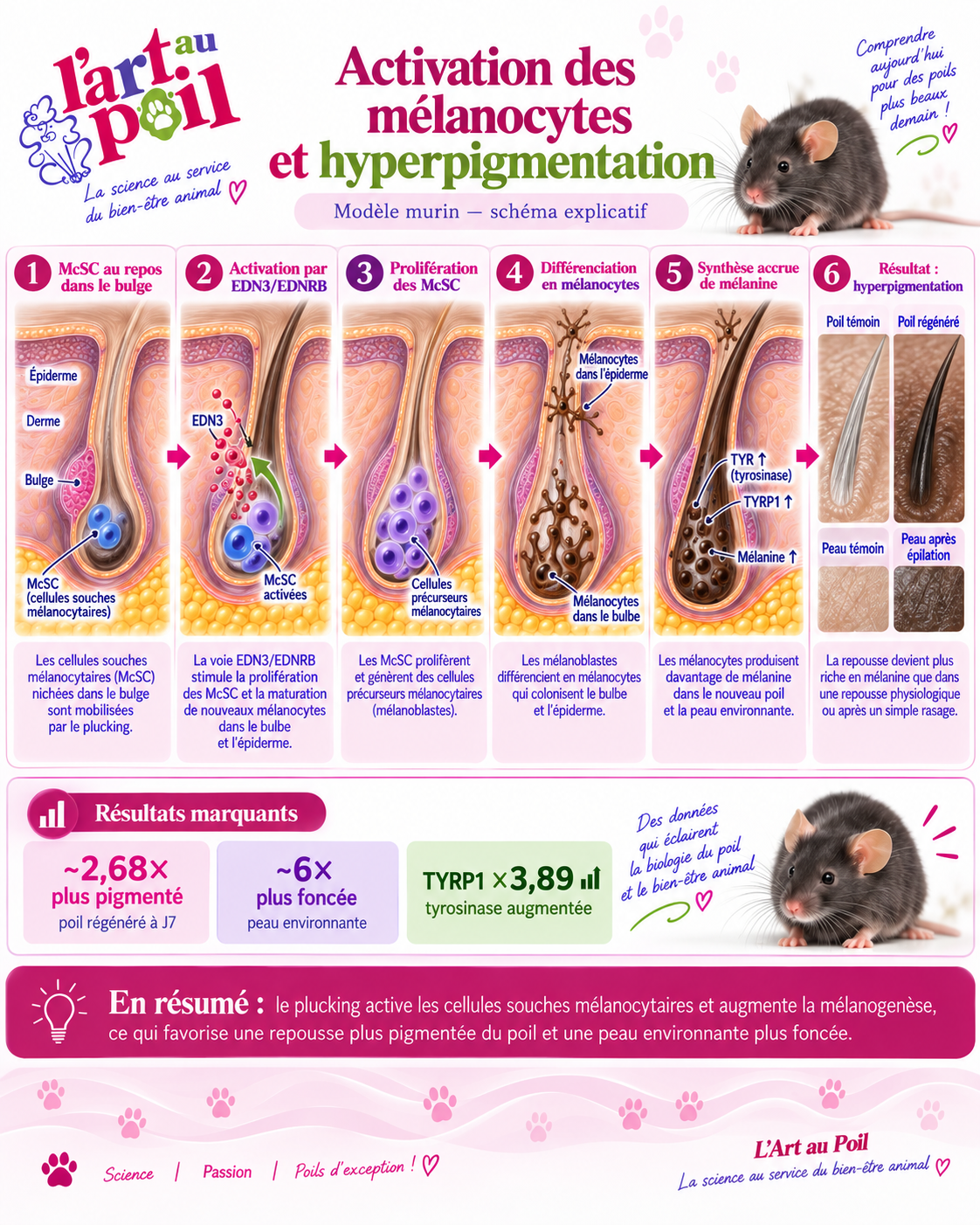 épilation stripping plucking