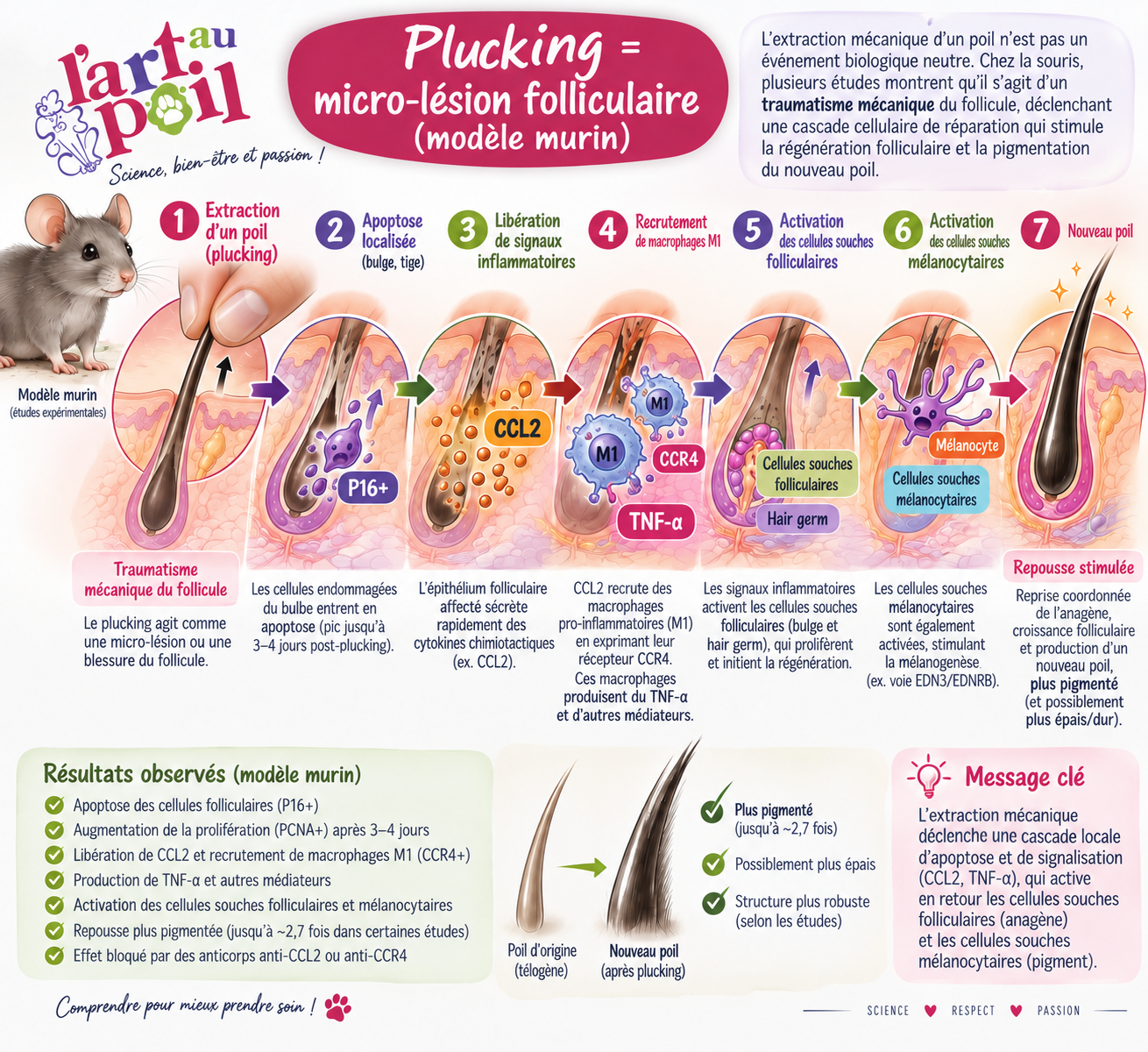 &eacute;pilation stripping plucking